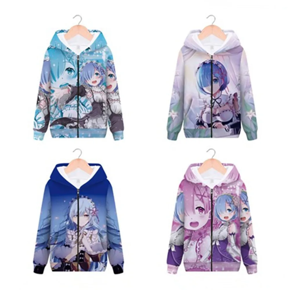 Толстовка унисекс с капюшоном Re:Life in a другой мир|Костюмы аниме| |