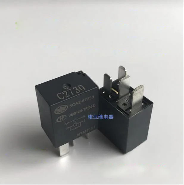 

NEW CAR 12V relay C2730 5CA2-67730 5CA267730 HFV6 012 HFV65CA267730 12V 12VDC DC12V DIP4