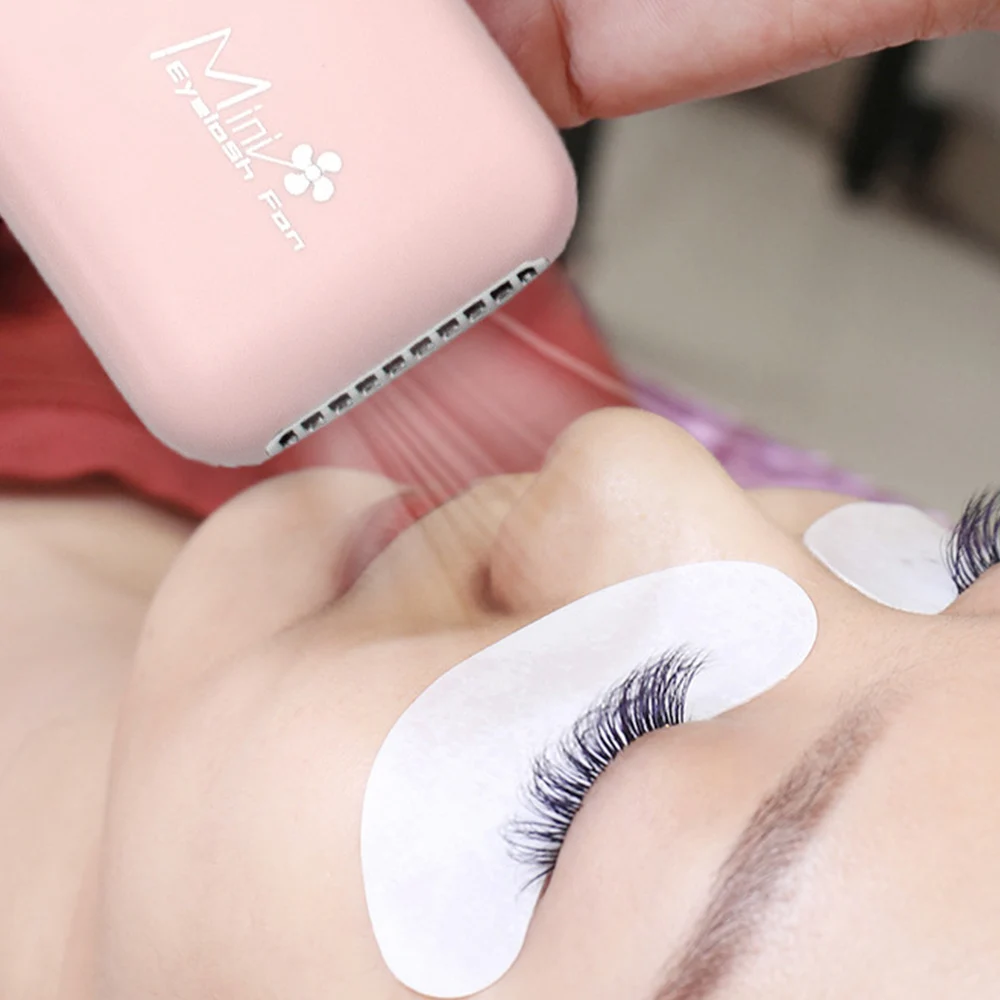 

USB Fan Eyelash Dryer Air Blower Glue False Eye Lash Extension Supplies Mascara Dryer Makeup Tools Grafted Eyelashes Accessories