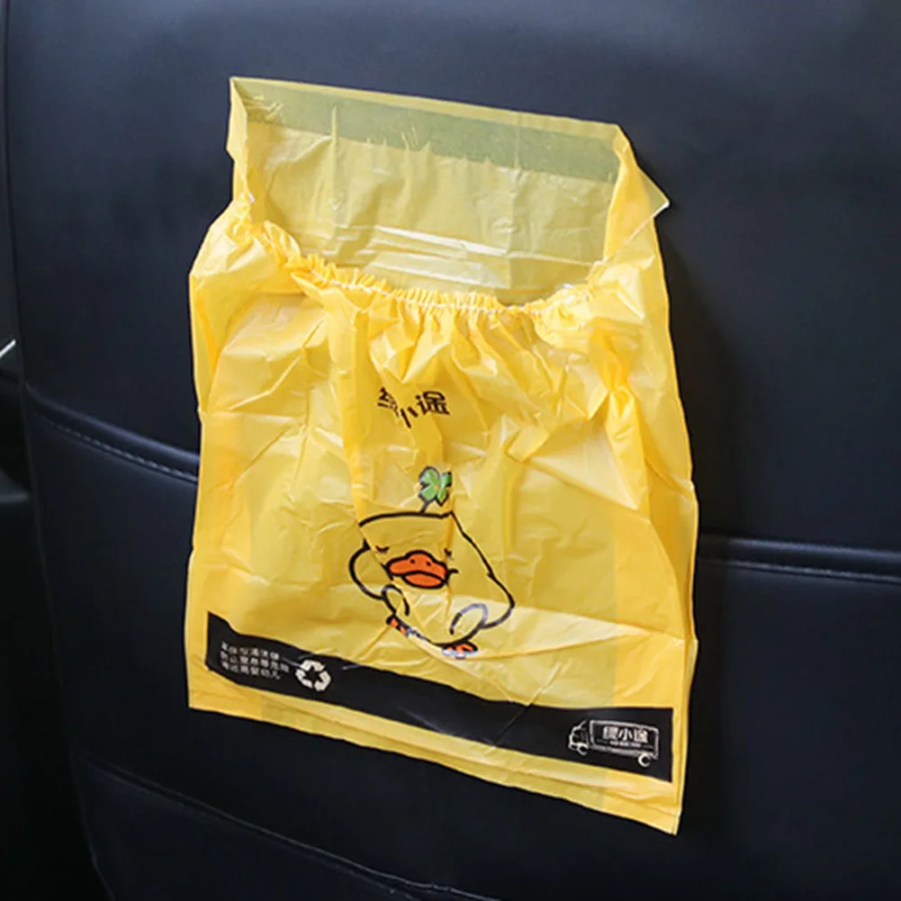3 шт. одноразовая самоклеющаяся пластина для автомобиля мешок мусора мусорное