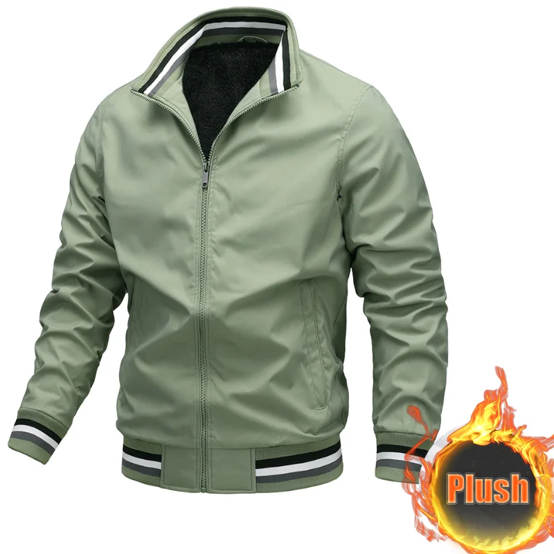 Мужская модная куртка и пальто на весну осень ветровка спортивная новая зимняя