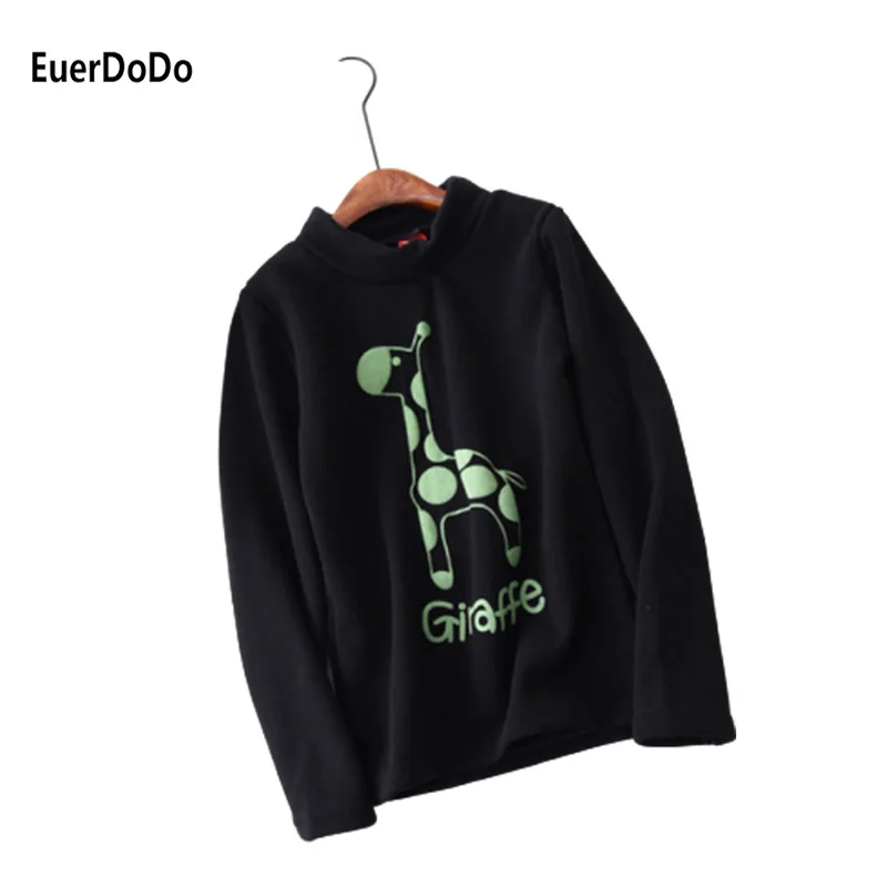 

Осенняя детская толстовка-худи, Детская футболка с длинными рукавами, топы для маленьких мальчиков, футболки, Теплая Флисовая одежда, блузк...