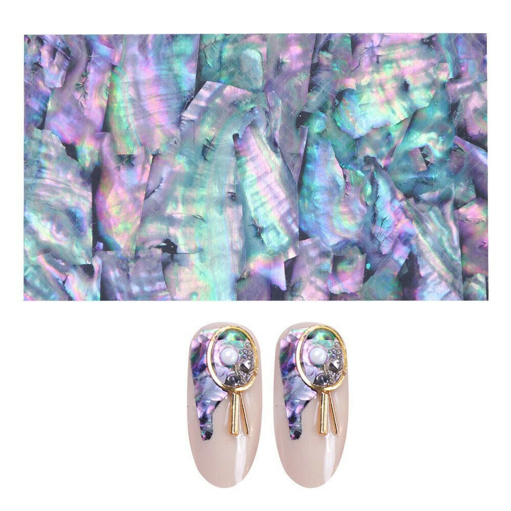 2 шт 3D мраморная оболочка шаблон наклейки для ногтей градиент Фольга переводная