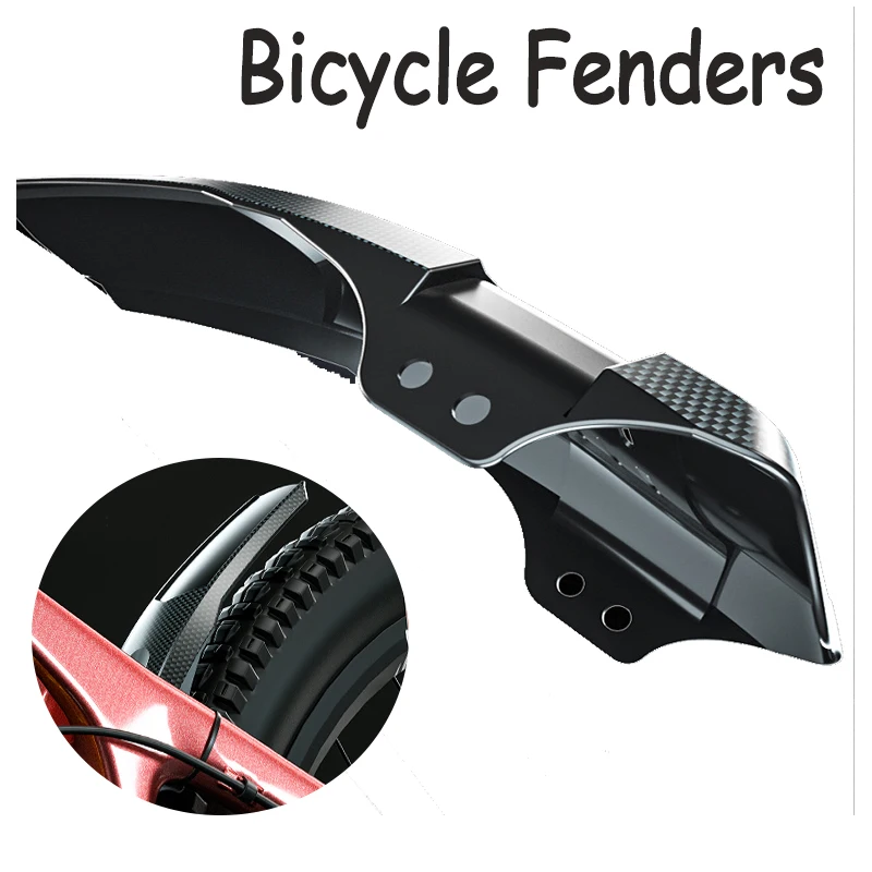 3 шт. передние и задние крылья для велосипеда из углеродного волокна | Спорт