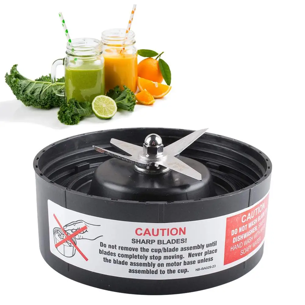 Stainless Steel Holder Straight/Cross Blade for NutriBullet 