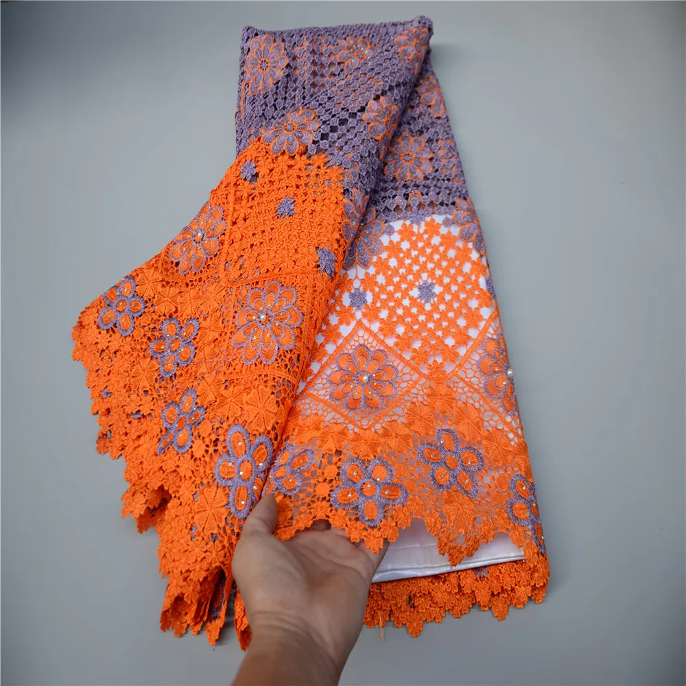 Африканский шнур кружевная ткань 2022 высокое качество нигерийское женское платье
