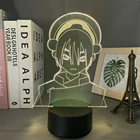 Светодиодный ночсветильник Anima Аватар Последний Воздушный поплавок Toph Beifong для домашнего декора подарок на день рождения сенсорный светильник