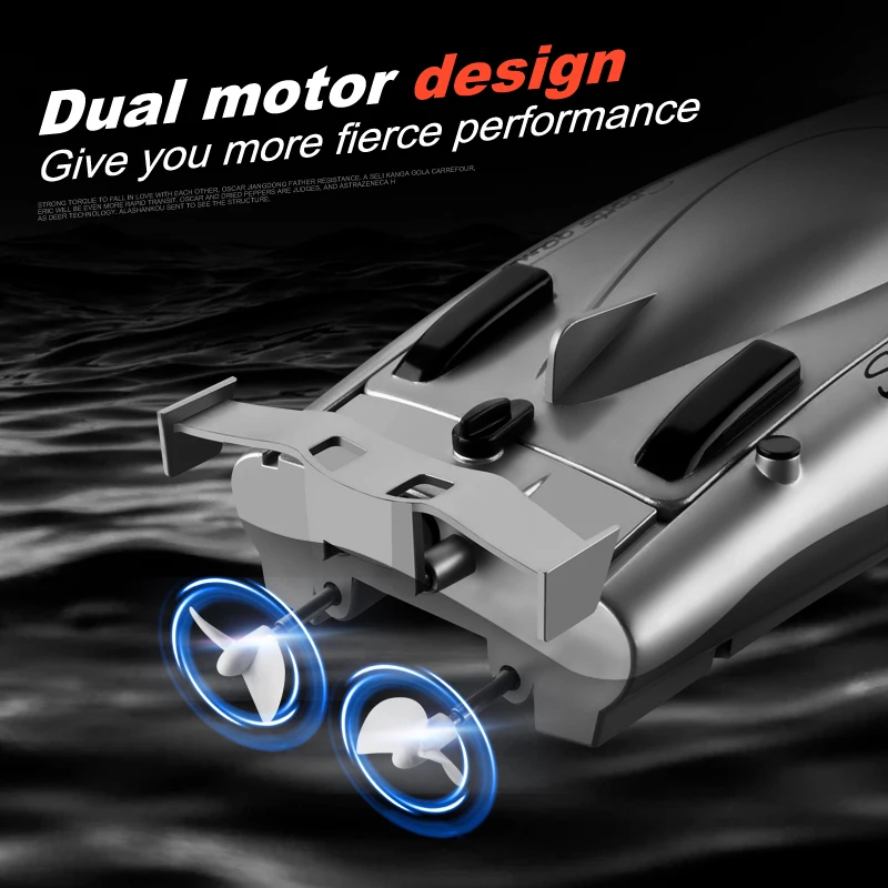 Новая радиоуправляемая лодка 2 4 ГГц высокоскоростная гребная с аккумулятором 7 В