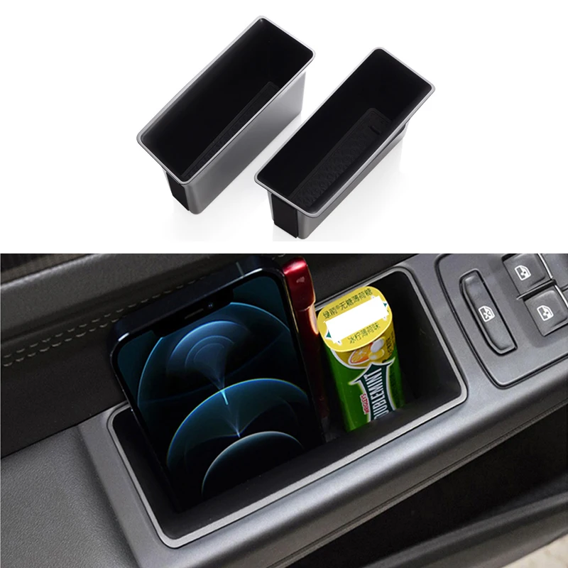 

Car Door Storage Box Door Handle Container for Volkswagen VW Golf MK8 Golf8 2020 Front Door Box/Rear Door Box Auto Accessories