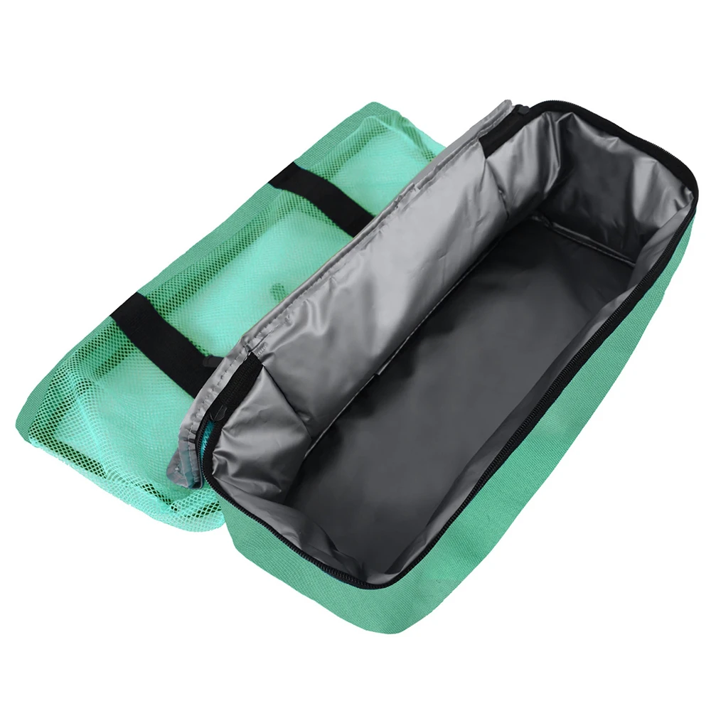 

Double-layer Outdoor Picnic Bag Women Men Mesh Heat Preservation Bag Ice Bag Large Capacity Travel Camping Swim Storage Handbag