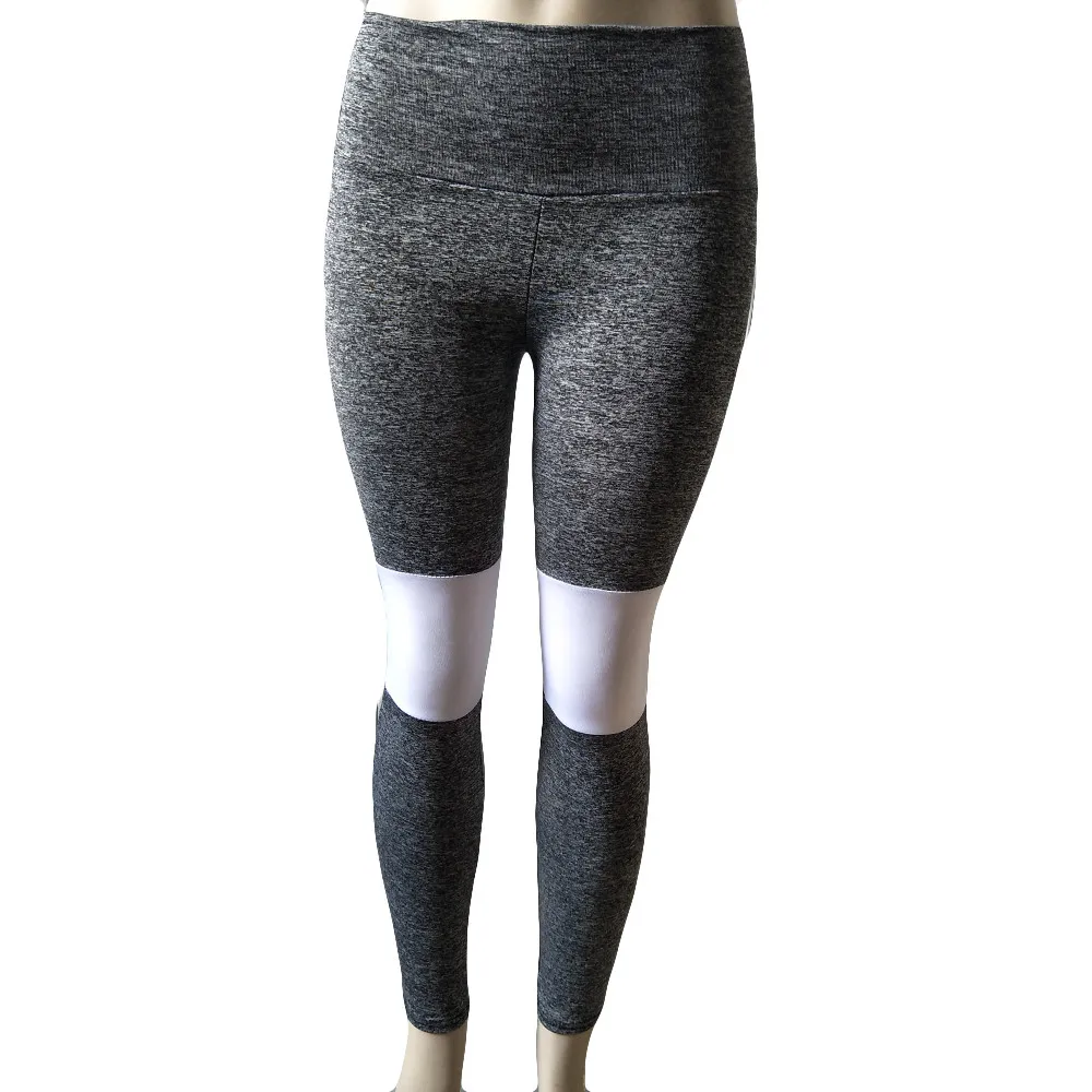 Сетки сплайсинга женские Леггинсы пуш-ап штаны для бодибилдинга высокая