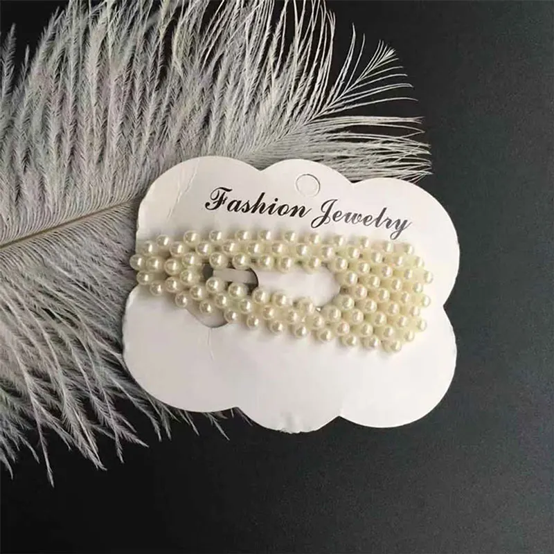 

Pearl Metal Hairclips Women Hair Clip Girls Hairpins Barrette Hair Accessories Styling Tool