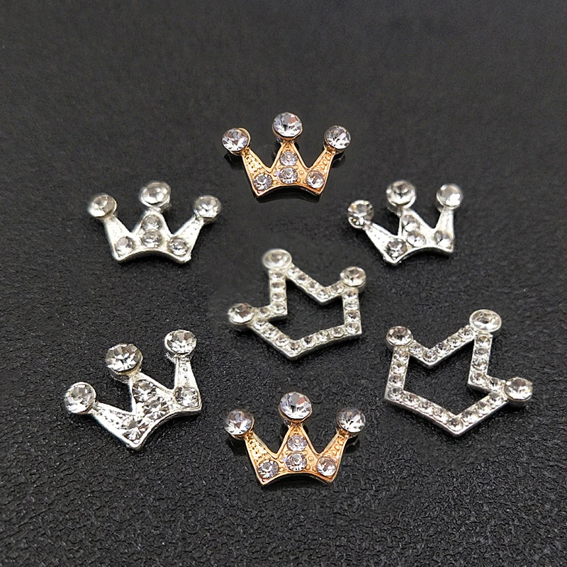 

Маленькая пуговица-корона для стразы, для детских заколок для волос или свадебных аксессуаров для ногтей, 100, HZ352-HZ620 шт.