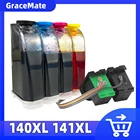 Сменные чернила CISS для картриджей принтеров Hp 140 141 XL C4583 C4283 C4483 C5283 D5363 D4263 D4363 C4480