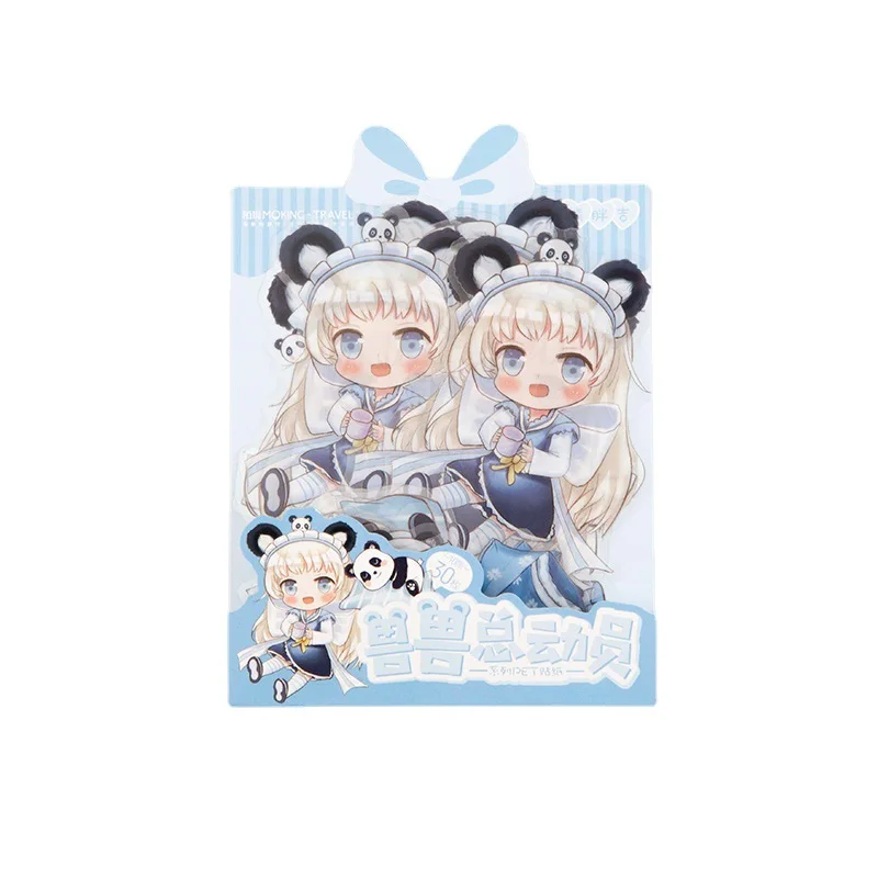 30 шт./милые аниме наклейки из серии &quotДевочка&quot &quotсделай сам&quot &quotблокнот&quot