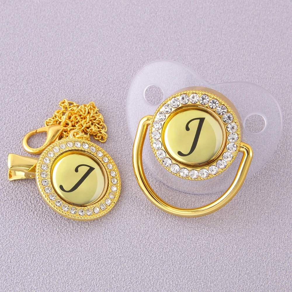 Силиконовая соска-стразы для младенцев 26 букв | Мать и ребенок