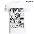 Лидер продаж, дышащая аниме футболка XXXX Hentai Ahego, новинка, Сексуальная футболка Харадзюку для женщин и мужчин, летняя уличная одежда, большие размеры, мода 2022