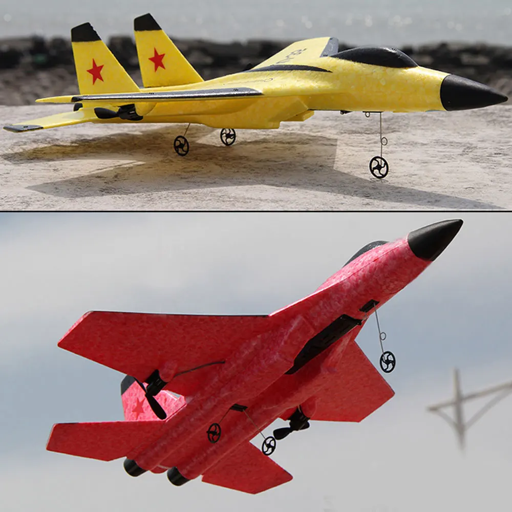 RC Plane EPP Foam Flying Glider Fixed Wing Fight Aircraft 2.4G Electric Remote Control Airplane Phantom Fighter Toys for Kid | Игрушки и