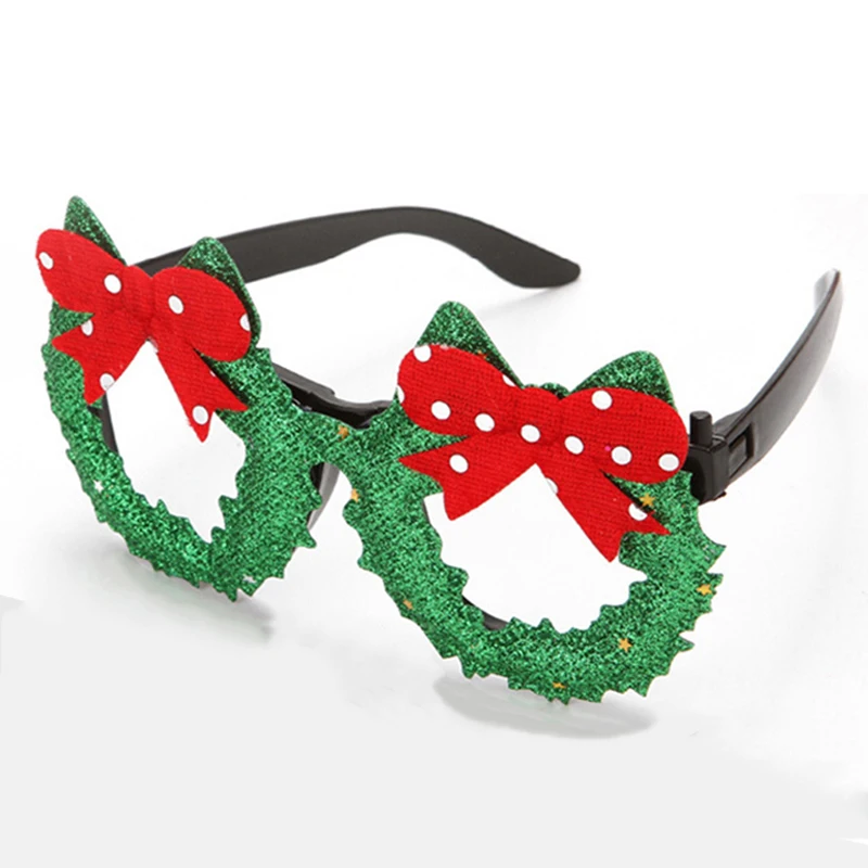 2022 Счастливого Рождества очки Санта-Клаус елка фоторамка реквизит