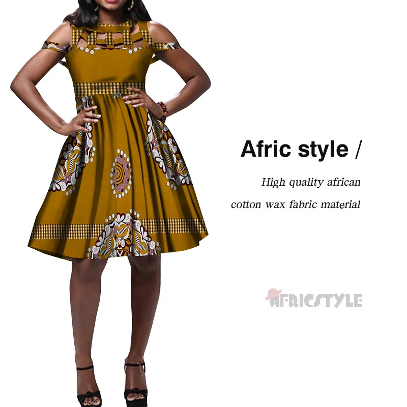 Новинка 2020 африканские платья для женщин одежда с принтом в африканском стиле