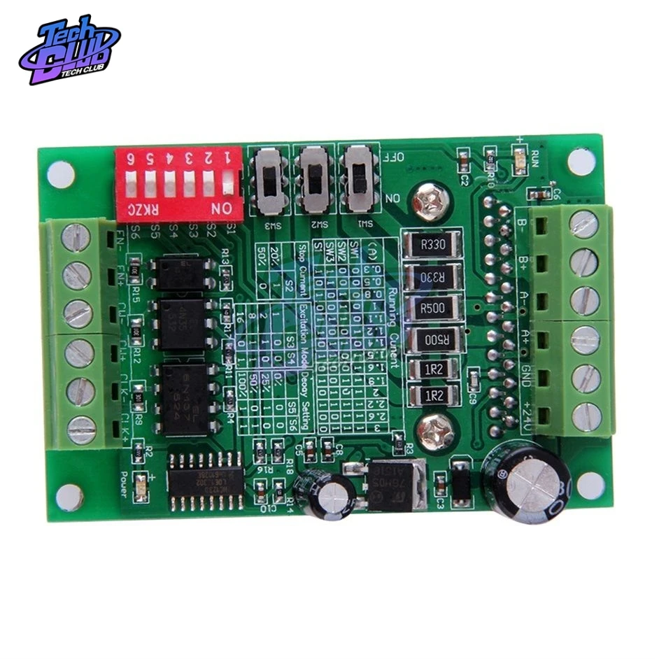 10 В-35 в 1-осевой TB6560 плата контроллера шагового двигателя а управление с ЧПУ