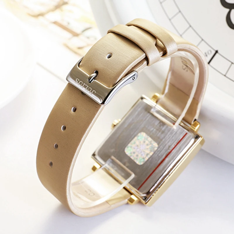 

Top Brand Luxury Lady Women's Wrist Watch Elegant Simple Square Fashion Hours Dress Bracelet Nylon Leather Girl Birthday Gift