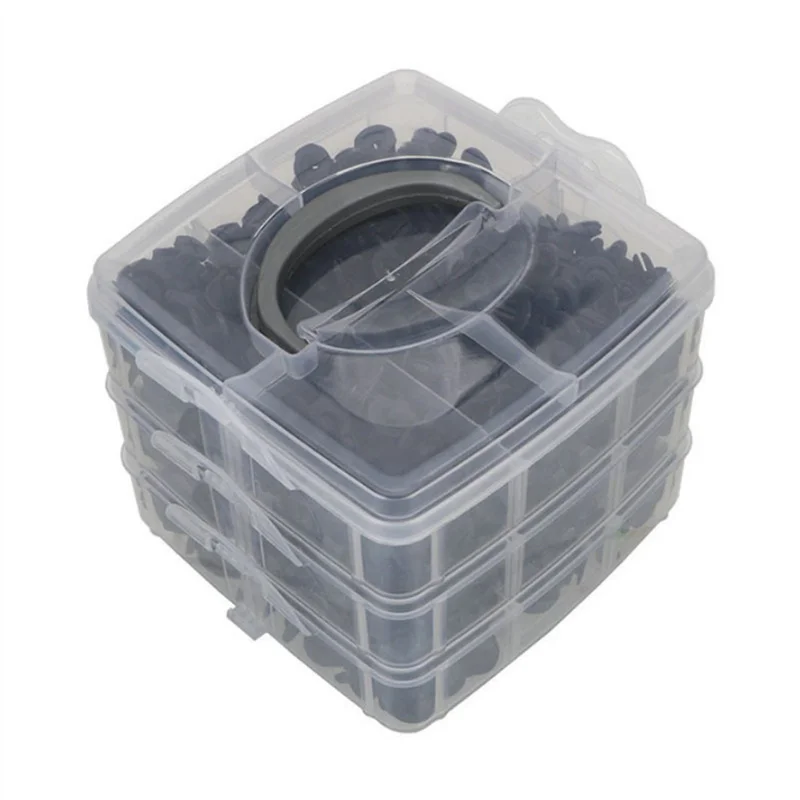 

620 pcs/box Car Fastener Clips Mixed Car Fasteners Door Trim Panel Auto Bumper Rivet Retainer Push Engine Cover Fender