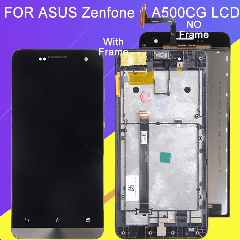 Catteny для Asus Zenfone 5 LCD с сенсорным экраном A501CG A500KL дисплей дигитайзер сборка A500CG 2014 +