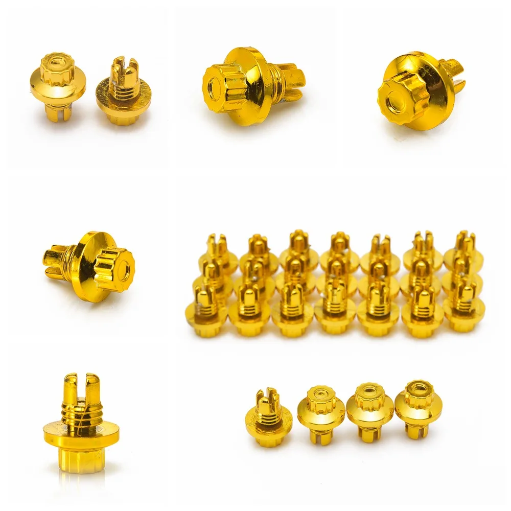 JQTUNING 25pcs/лот Пластик Спайк колеса с заклепками подходит AH серии Ds колесо крышка