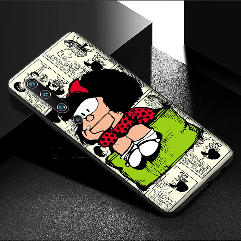 Чехол YIMAOC Mafalda для Xiaomi Redmi Note 4 4x 4a 5 5a 6 8 8A MI 9 10 8T Pro Plus | Мобильные телефоны и