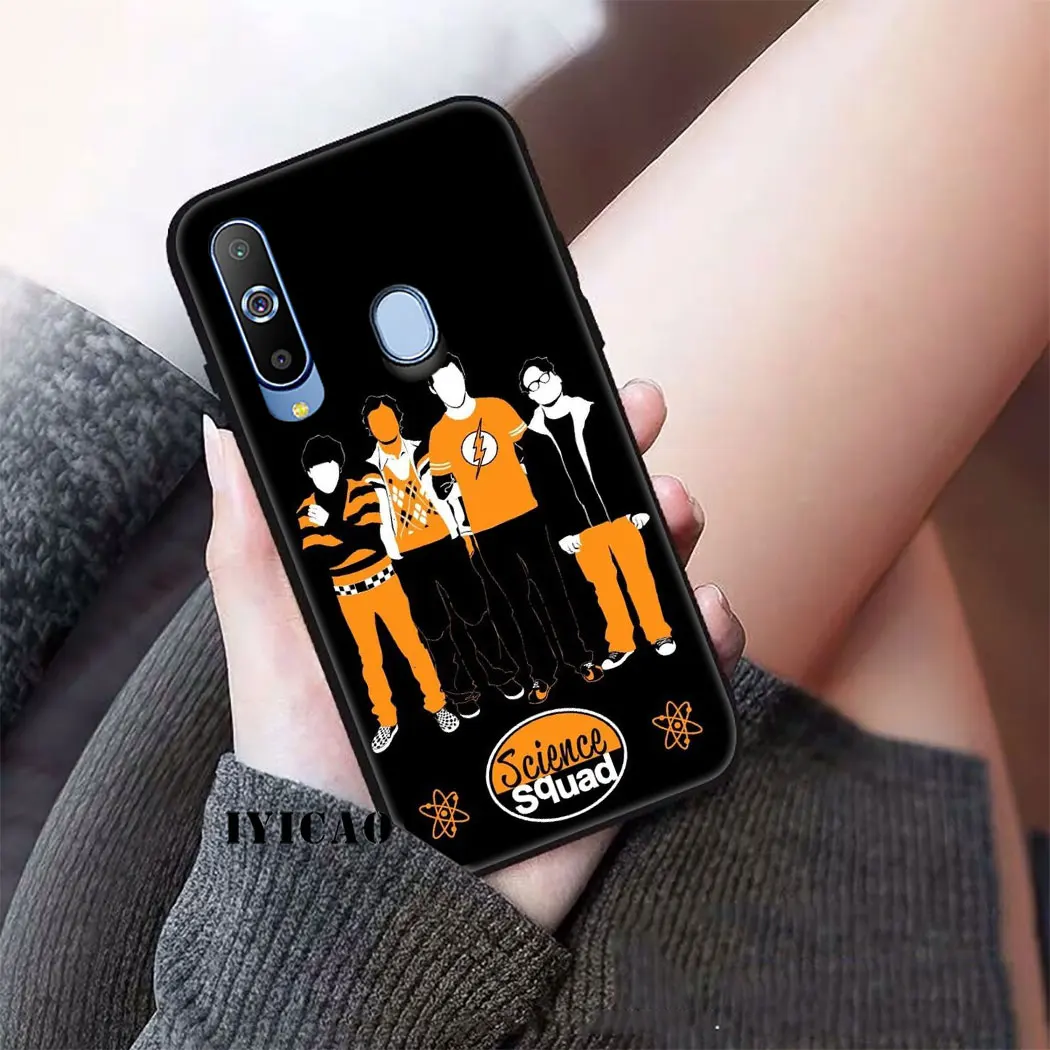 С тематикой сериала Теория большого взрыва мягкий силиконовый чехол для Samsung Galaxy