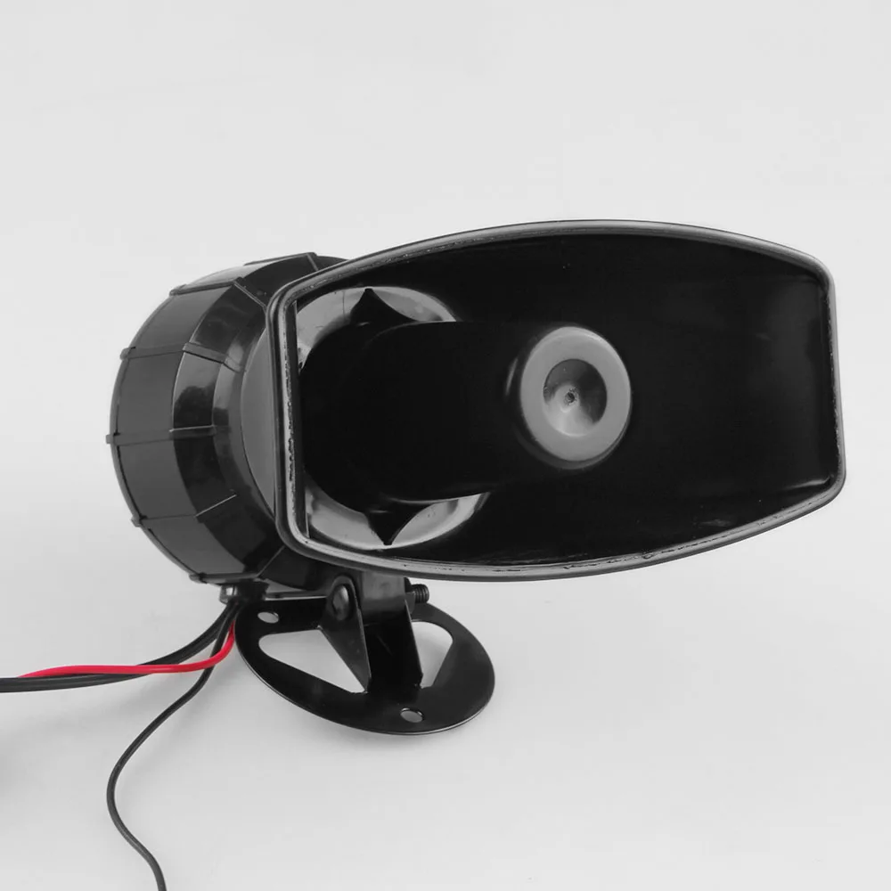 5 тоновая Автомобильная сирена автомобильный гудок с микрофоном звуковая