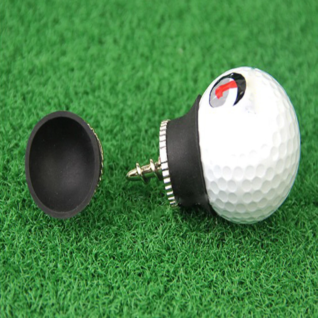 Фото 2 шт. мяч для гольфа захватывающая ручка присоска резиновый Пикап тренировочные