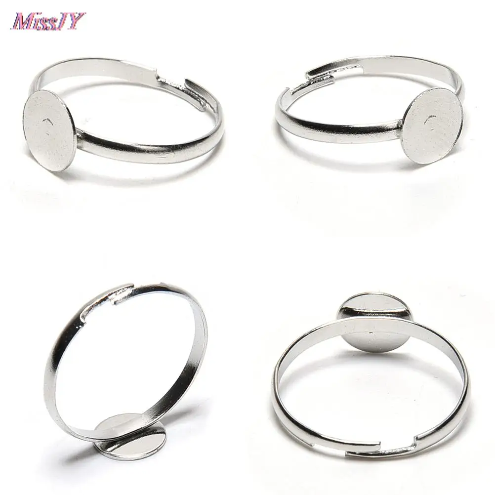 10 шт. фурнитура для ювелирных изделий накладки заготовки модные аксессуары 8 мм