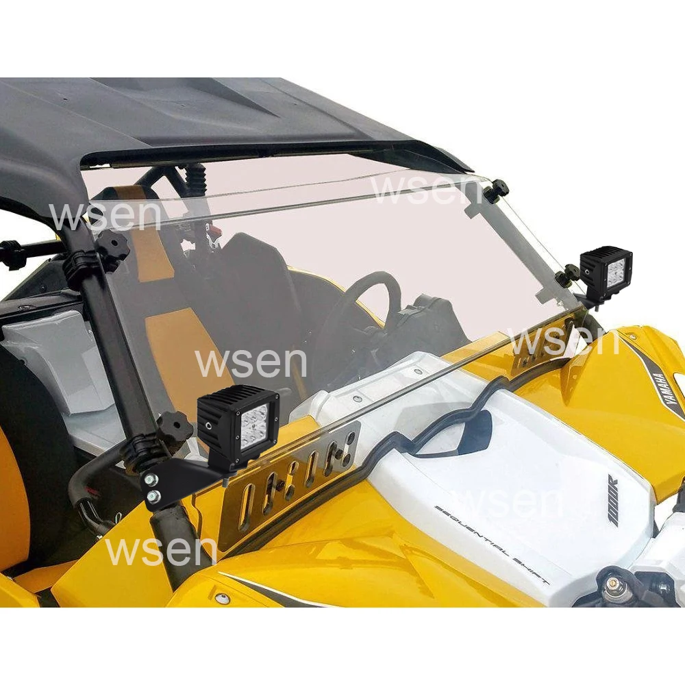 Передние боковые крепежные кронштейны для Yamaha YXZ 1000R 2016 2019 и 3 дюймовый