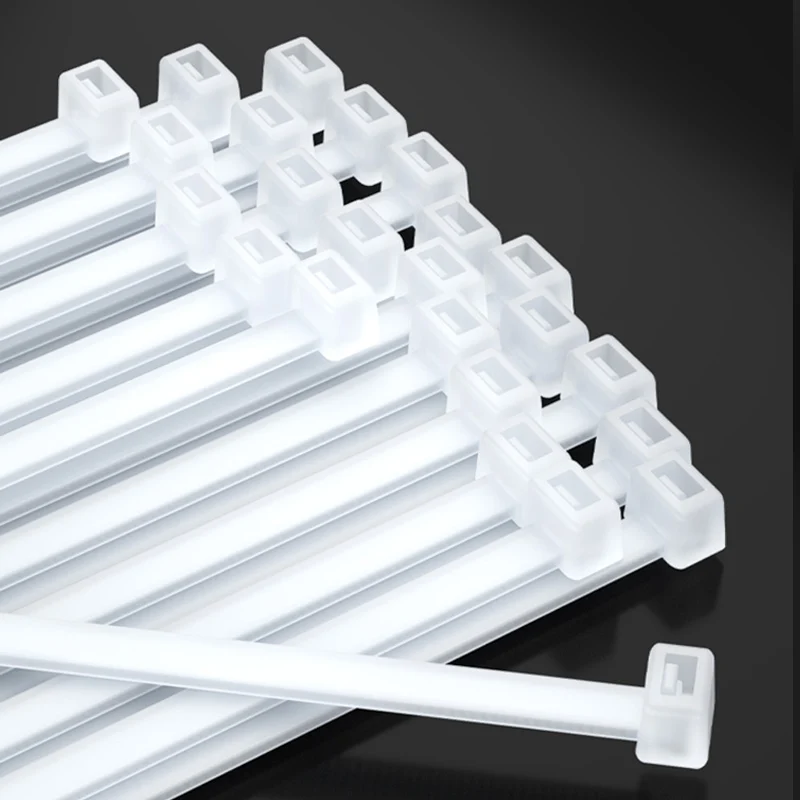 Нейлоновые кабельные стяжки SAMZHE самоблокирующиеся на молнии аксессуары для