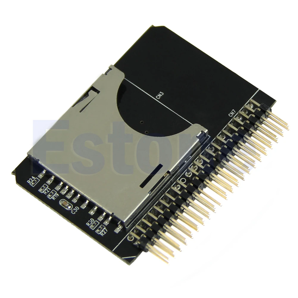Новинка SD/Micro sd карта памяти до 2 5 44pin IDE адаптер считыватель для ноутбука Прямая