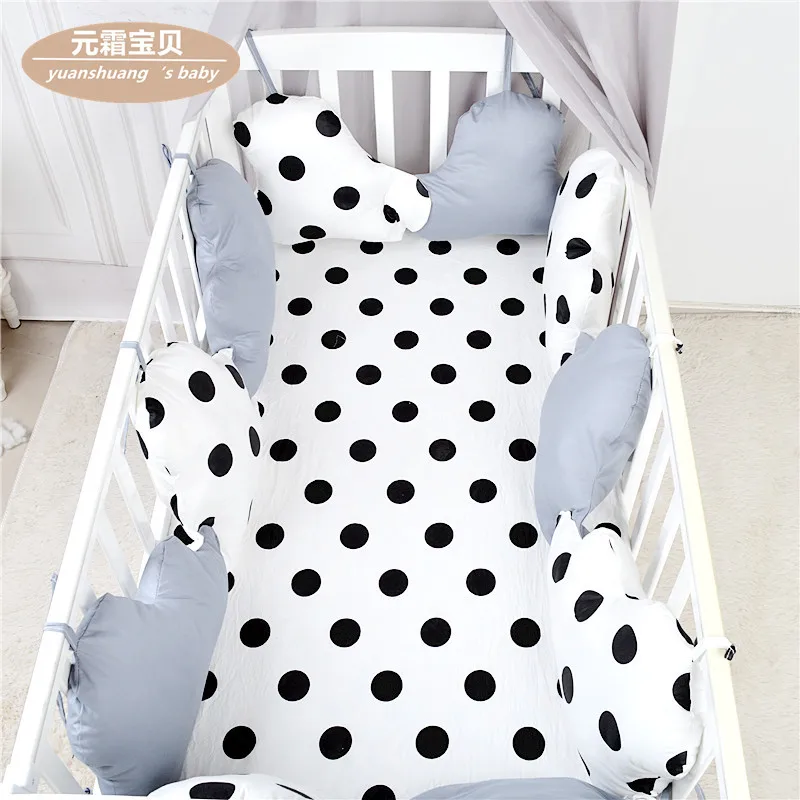 Детские набор Beding кроватки бампер вокруг подушки защита для линия забор