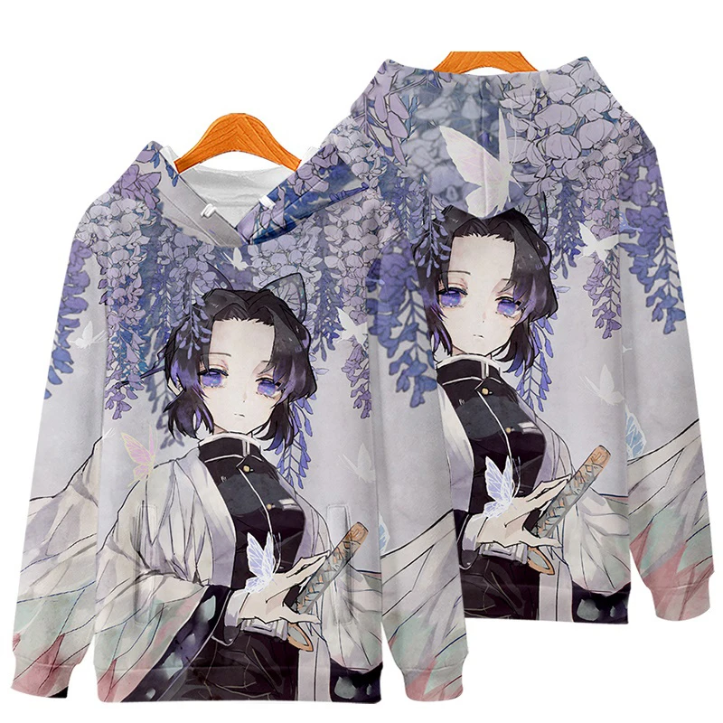 Толстовка с капюшоном для мужчин и женщин свитшот аниме рассеканием демонов
