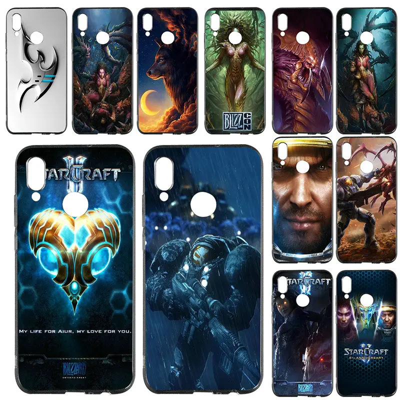Для huawei P8 P9 P10 P20 P30 mate 10 Pro Honor 7A 8X9 10 Lite мягкие ТПУ чехлы для мобильных телефонов Warriors StarCrafts 2 CoCa Armor