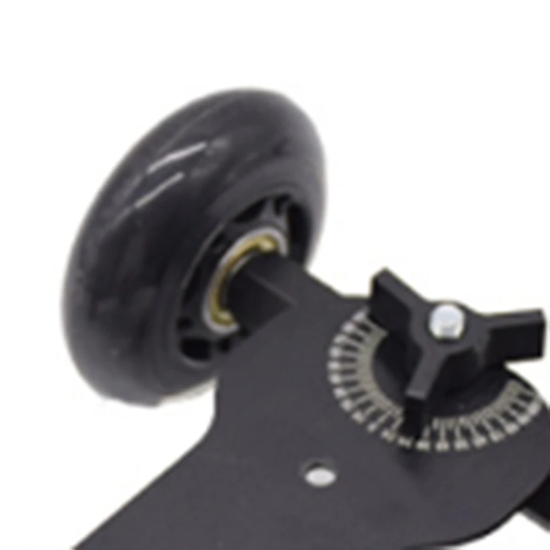 Спортивная камера для фотосъемки на рельсах четырехколесная черная ультра Тихая