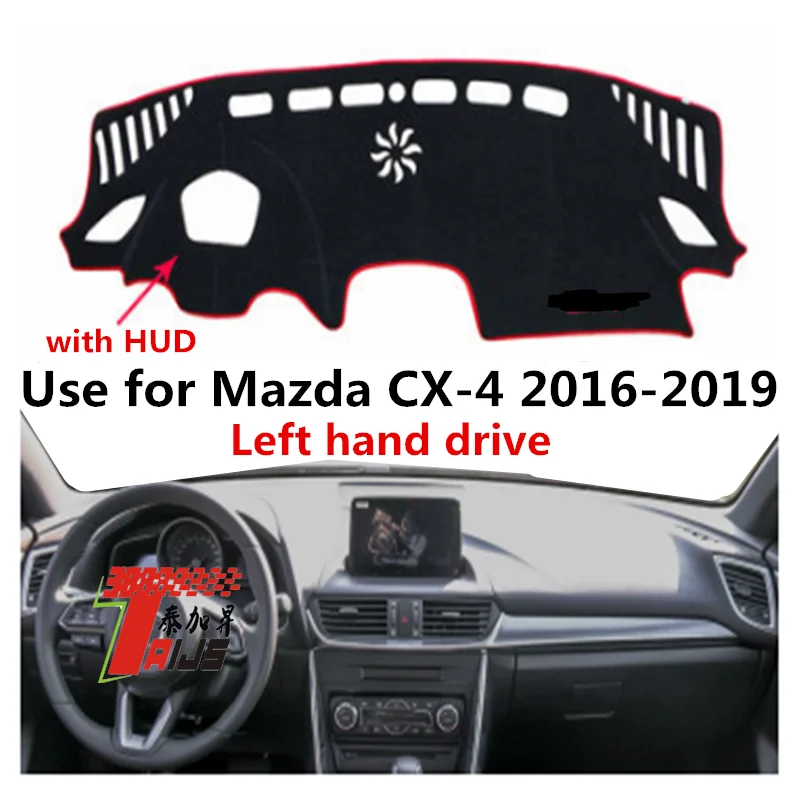 Taijs крышка приборной панели автомобиля с правым приводом для Mazda CX 4 2016 2019 HUD