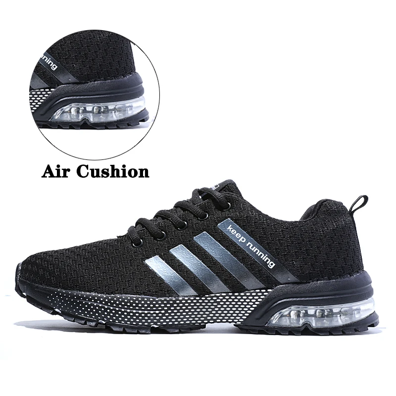 Fashion Men's Sneakers Big Size 48 Light Running Shoes Breathable Lace Up Casual Shoe Comfortable Non-slip Walking Sports Shoes