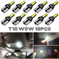 10pcsset t10 w5w led canbus car lights for vw golf 5 6 7jetta mk5 mk6 cc tiguan auto reading lamps xenon 194 168 interior light