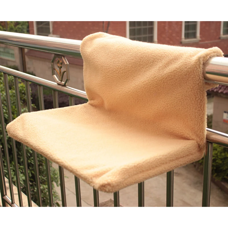 Yellow Cashmere Домашнее животное окно, кошка-кровать радиатор гамак Removabl сиденье кровать Lounge зимняя теплая плюшевая кровать для питомца кошки уютная подвесная кровать Котенок Дом Диван - Цвет: Yellow Cashmere