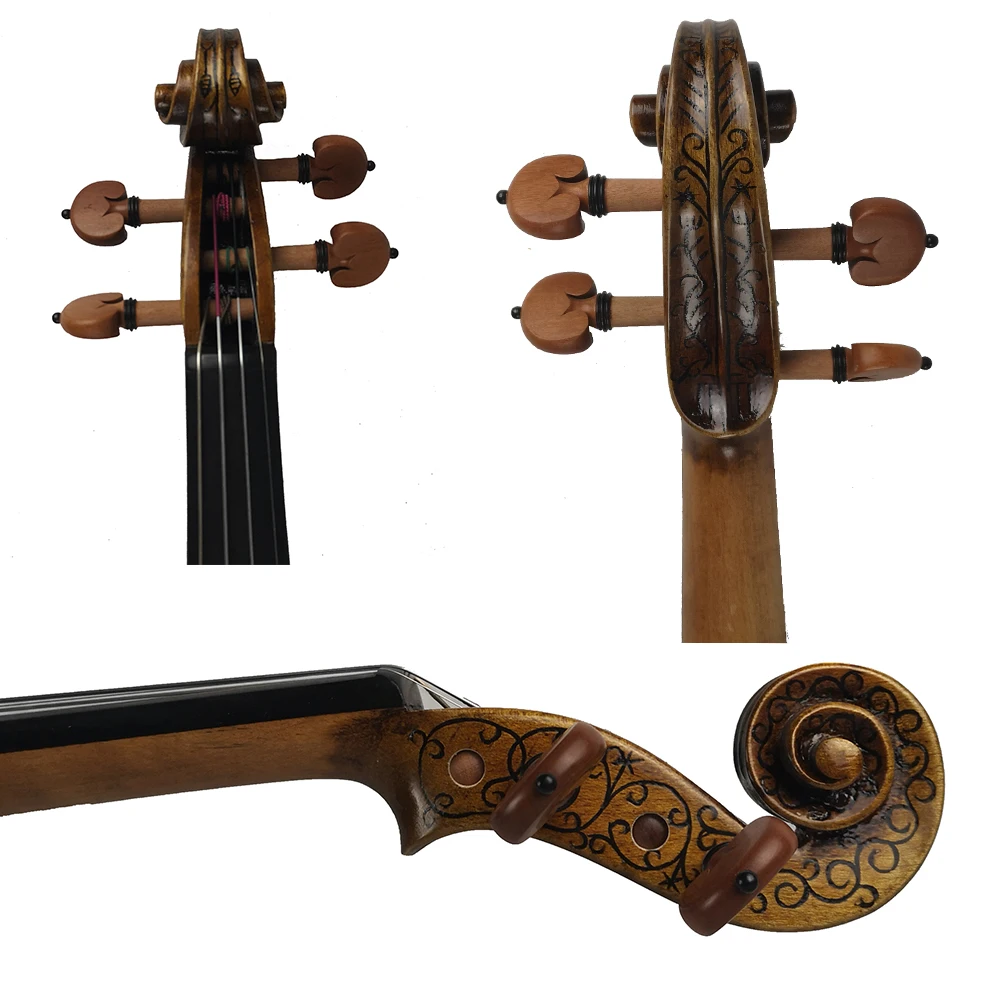 Бесплатная доставка чехол для скрипки Stradivarius 1715 100% ручной работы с масляным