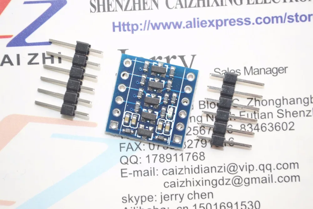 Преобразователь логического уровня IIC I2C двунаправленный модуль от 5 В до 3 для