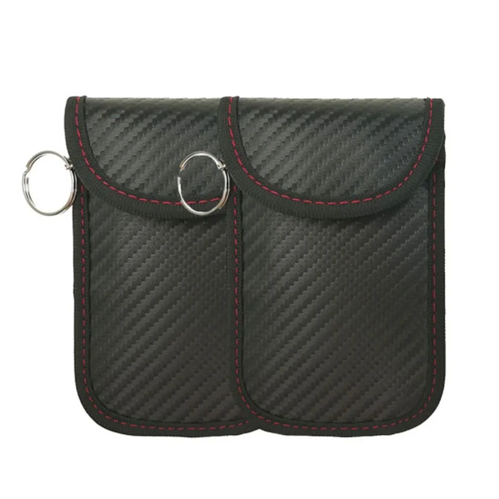 

2020 New Hot Portable Car Key Signal Blocker Faraday Bag Keyless Fob RFID Blocking Pouch Case
