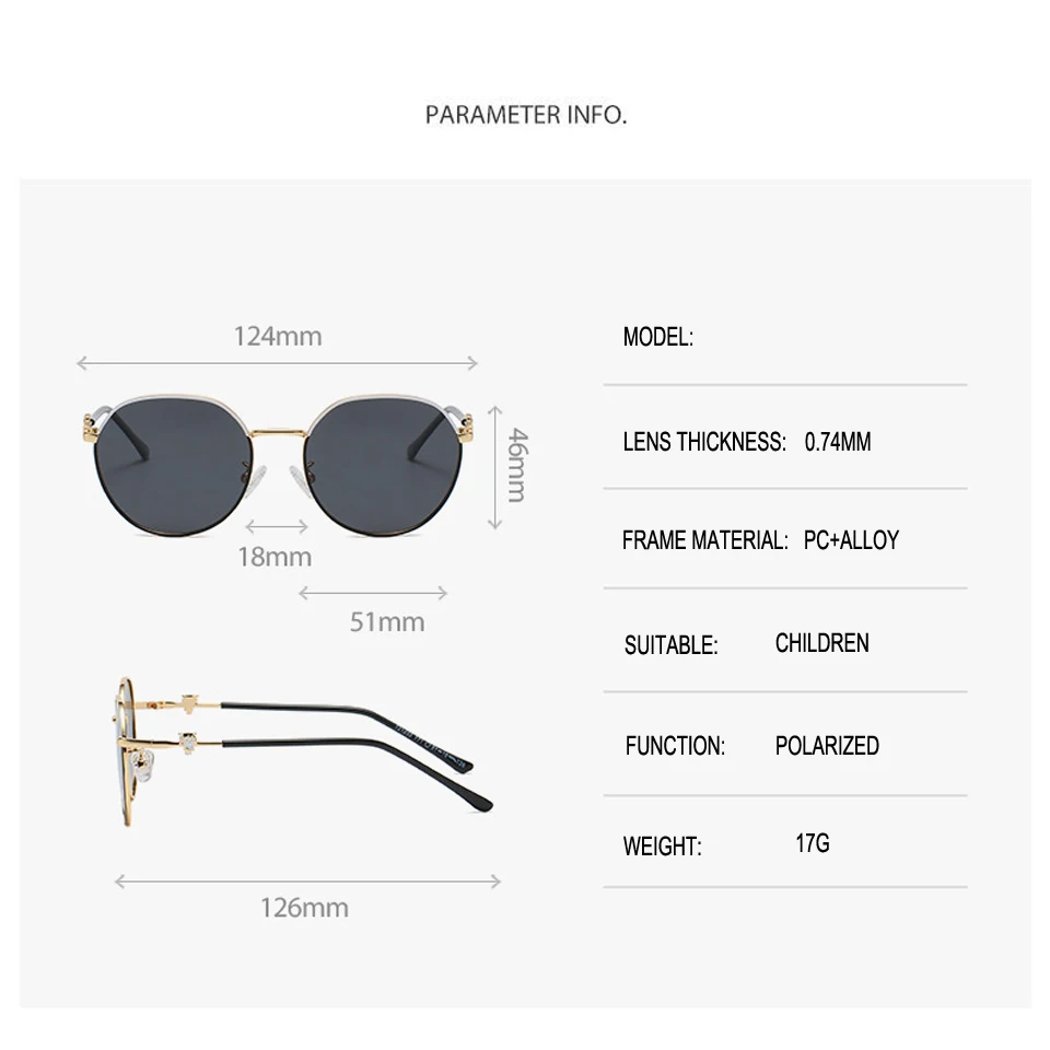 

ELITERA Children Boy Girl Cute Cartoon Shape Cat Eye Sunglasses Kids Vintage Sun Glasses UV400 Protection Classic Eyewear Shades