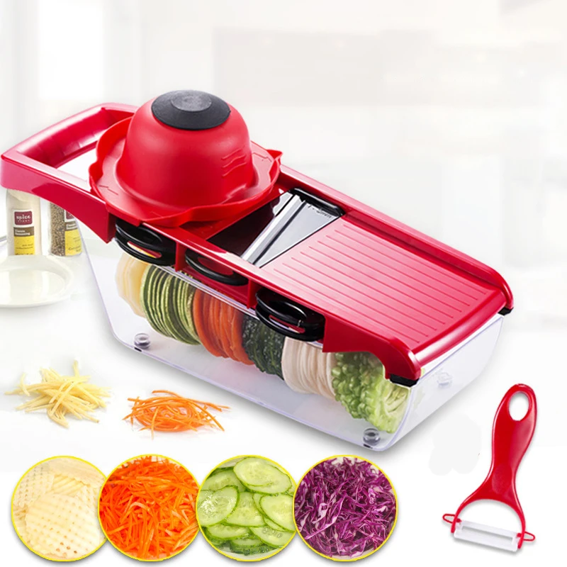 Кухонный нож для резки картофеля и овощей Shredder тёрка моркови Резак Овощечистка